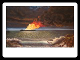 Fire At Sea 
oils on canvas
36x24 inches
sold